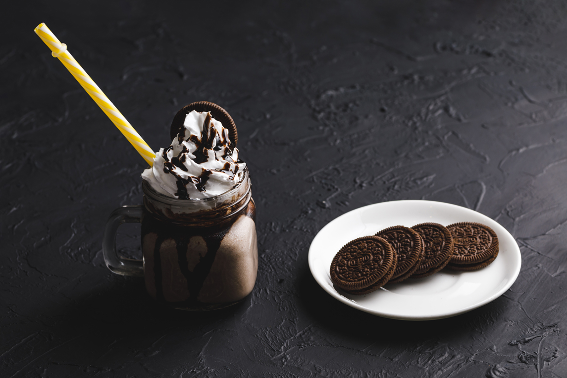 polo-restaurant Chocolate Milk Icecream with OREO